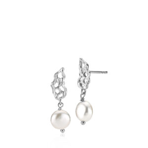 izabel Camille øreringe HOLLY i sølv med hvid perle A1724sws