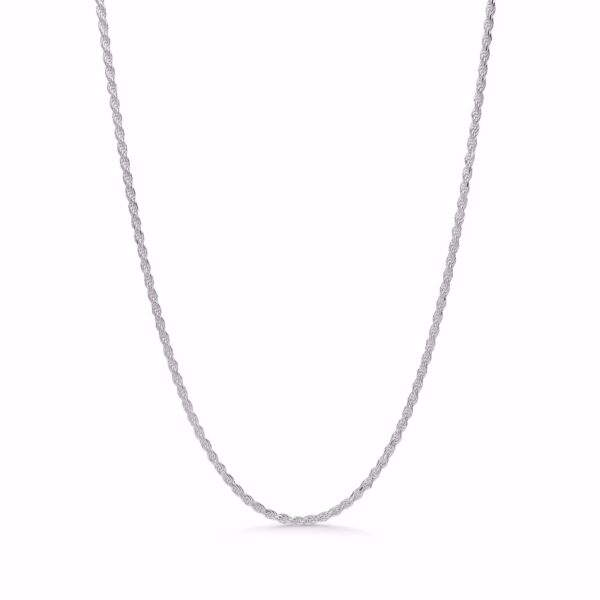 Seville jewelry cordel halskæde i sølv -895642