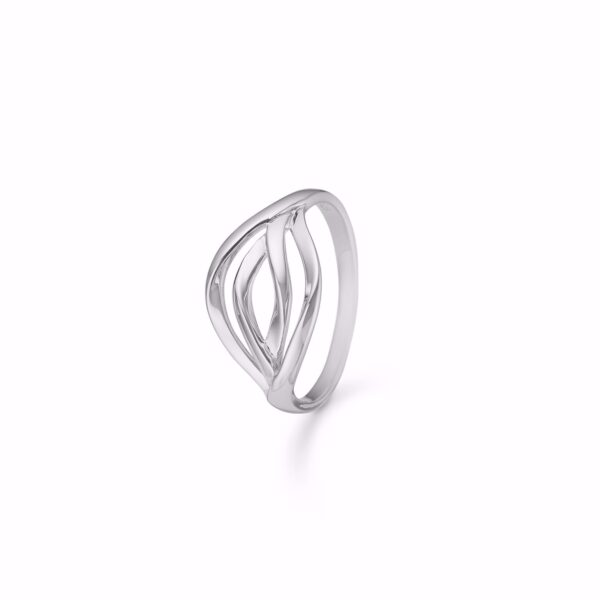 Guld & Sølv Design sølv ring 1963
