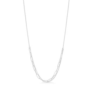 Seville Jewelry dobbelt halskæde sølv 8965/45