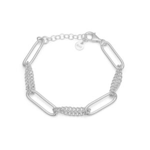 Seville Jewelry armbånd i sølv 8967 - chunky armbånd