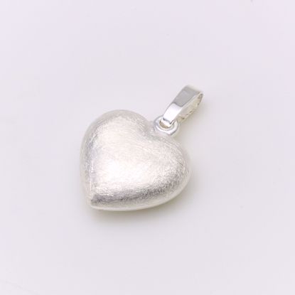 G&S Design hjerte vedhæng sølv 13mm x 13mm - 30011