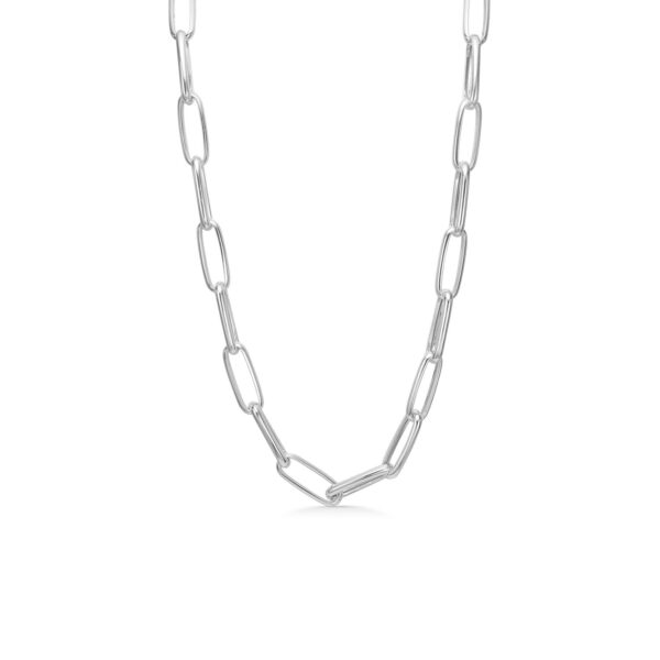Seville Jewelry anker paperclip halskæde sølv 8969/50