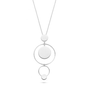 Spirit Icons halskæde ALLURE 70 cm i sølv