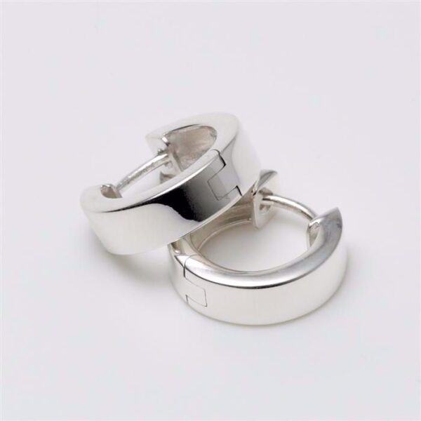 G&S Design sølv creoler 15,3mm - 1645