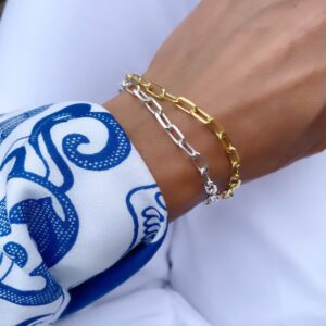 Seville Jewelry anker armbånd forgyldt 8979/F