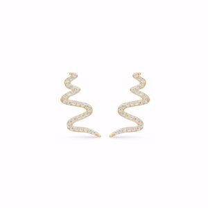 Seville Jewelry ørestikker med zirkonia sten 11442/F