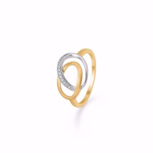 Guld & Sølv Design 14kt guld diamant ring 8397/6/14