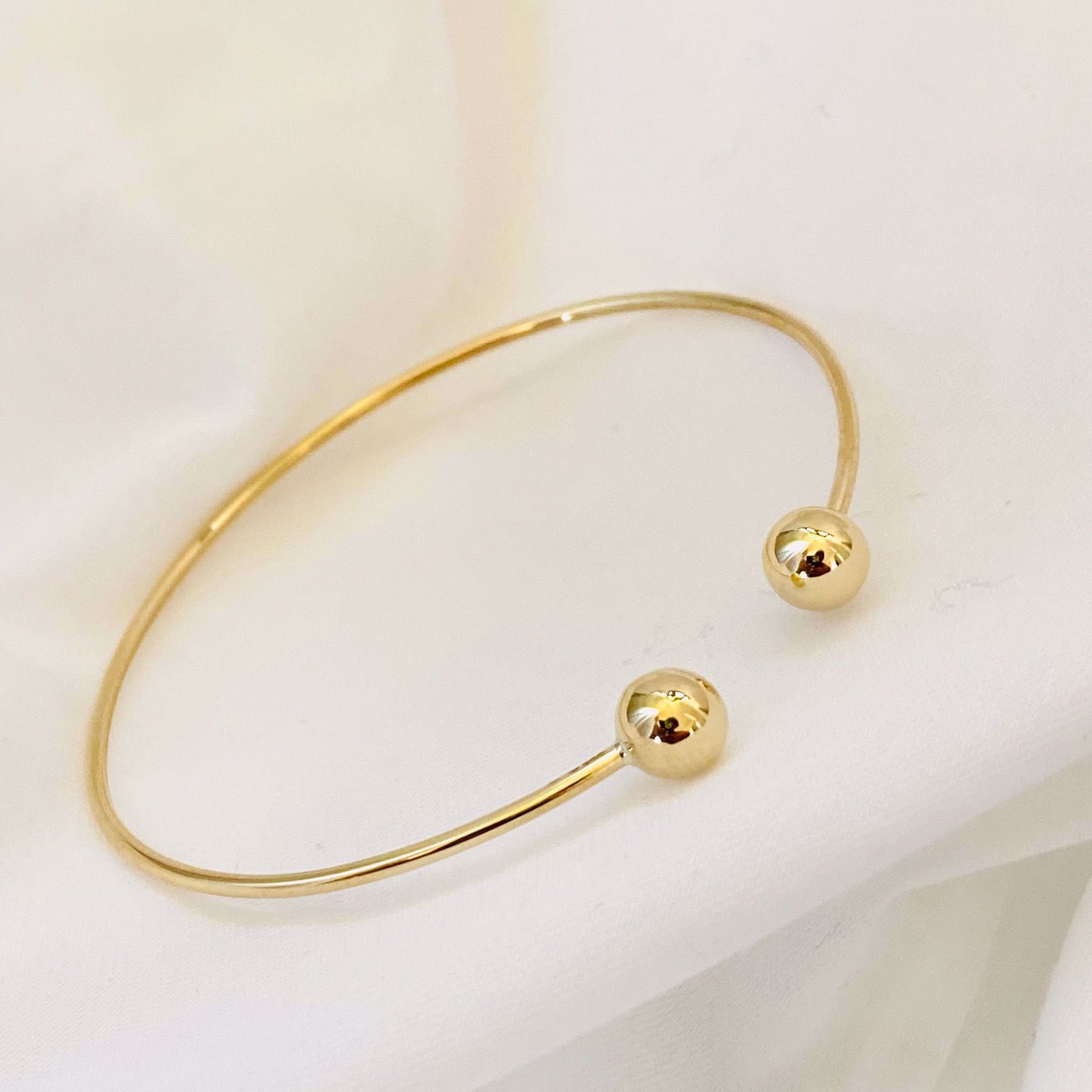 Guld & Sølv Design 8 kt guld armring 9253/08
