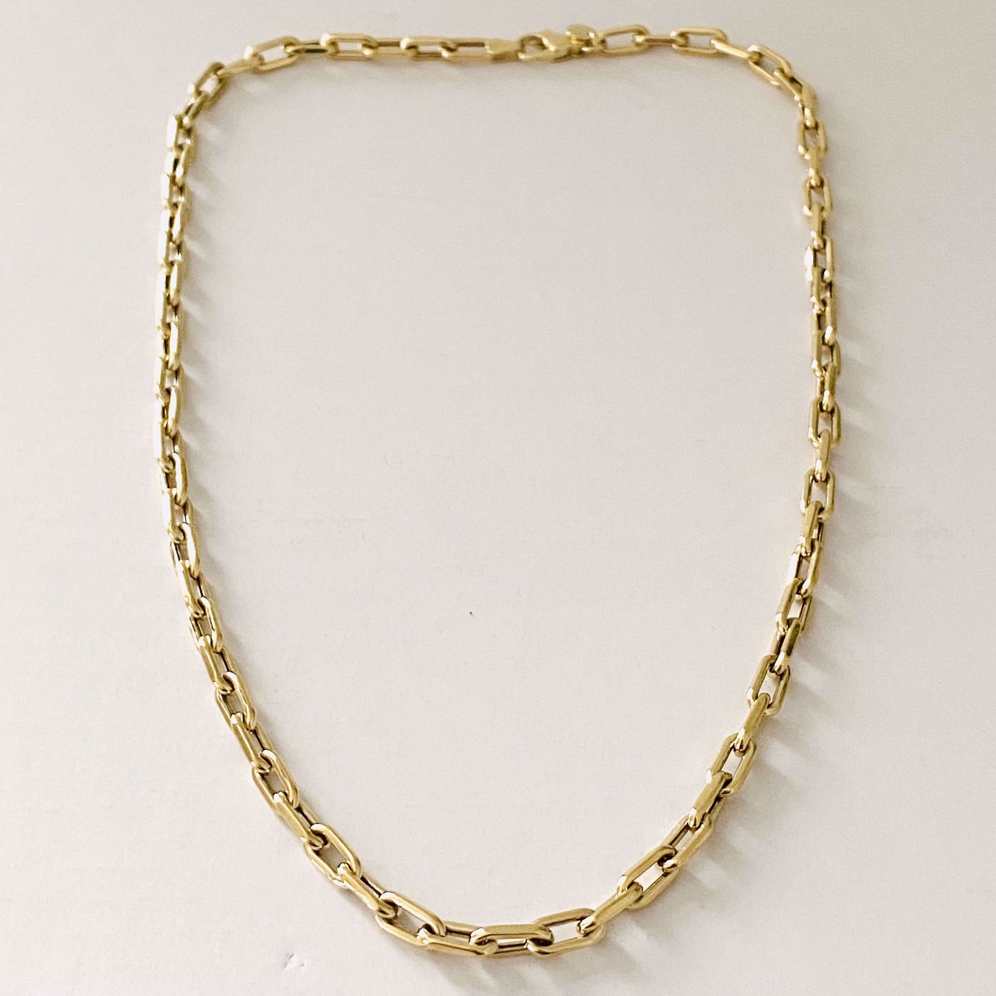 Guld & Sølv Design 8kt guld halskæde 9262/45/08