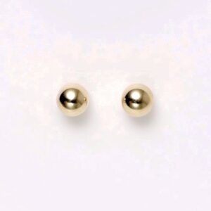 Kugle ørestikker 5mm 14 karat guld 5383/5/14