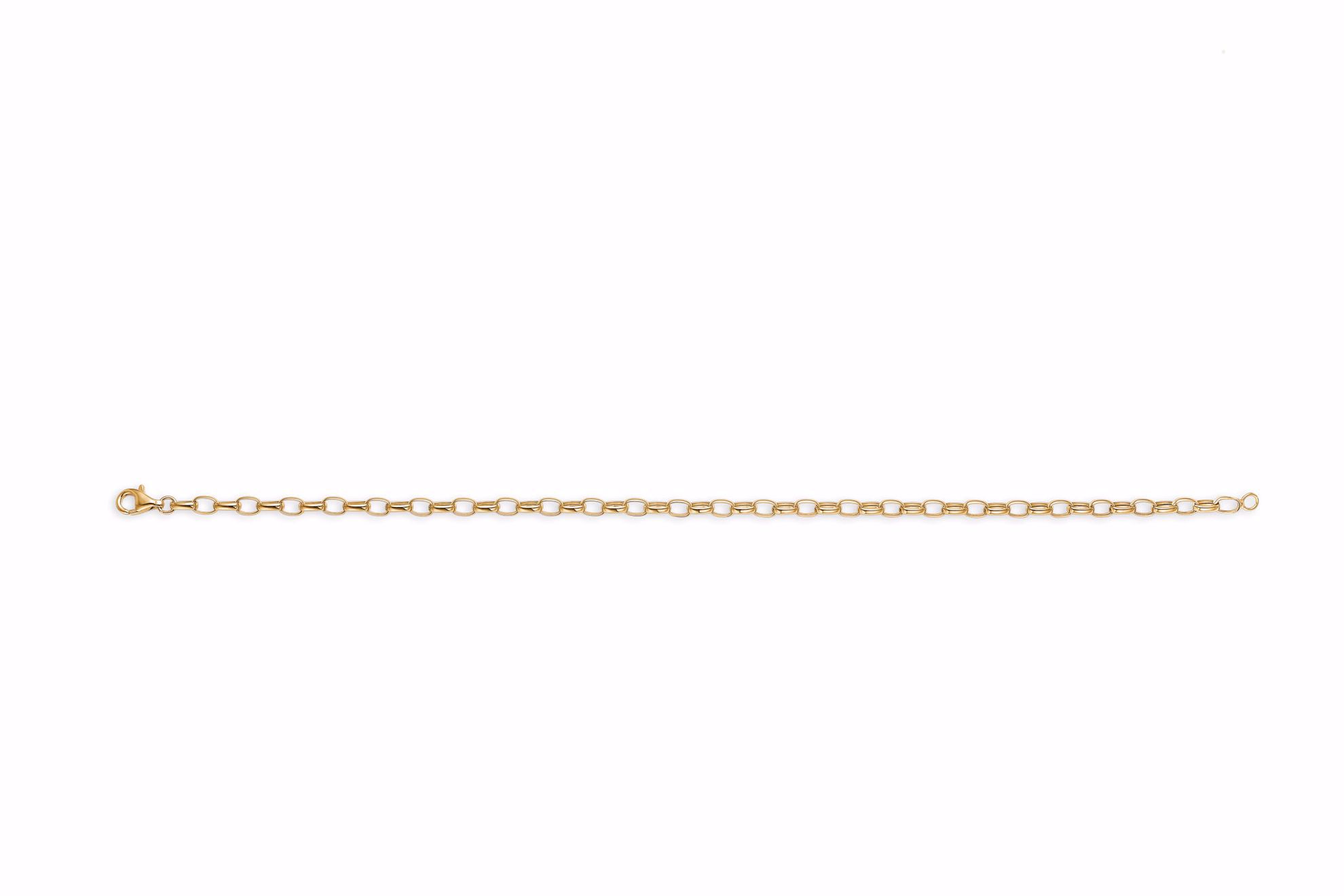 Guld & Sølv Design 15cm børne armbånd 8kt guld 9264/08