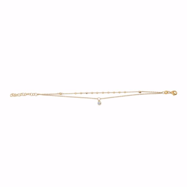 Seville Jewelry dobbelt forgyldt armbånd 81001/F
