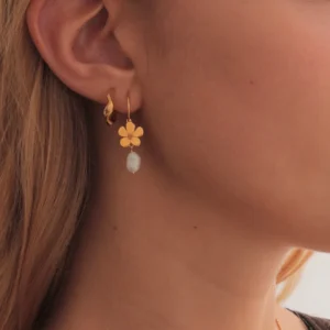 Izabel Camille PANSY perle øreringe forgyldt a1831gs model