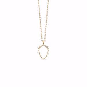 Seville Jewelry halskæde med kæde vedhæng 2031/3/F
