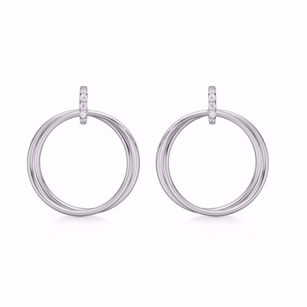Seville Jewelry cirkel øreringe 2028-1.