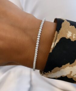 Seville Jewelry sølv Tennisarmbånd SILVIA SMALL 81028