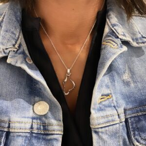 Seville Jewelry - NOEMI halskæde i sølv 2036/3