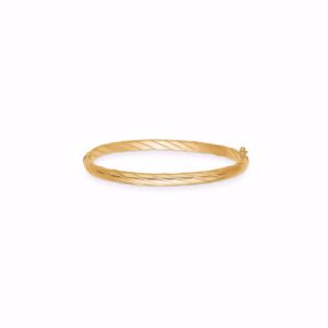 Armring 8kt guld snoet design - Guld & Sølv Design 9255/08