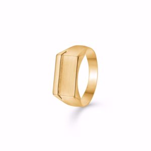 G&S Design signet herrering i 8 karat guld 6922/08