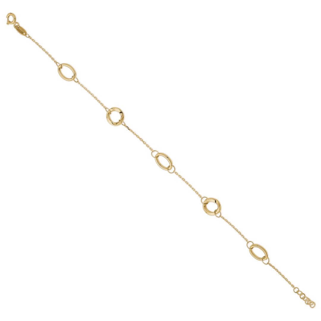 Guld armbånd i 8 karat guld - Guld & Sølv Design 9282/08