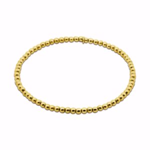 Kugle armbånd guldfarvet stål CO88 8CB-91341