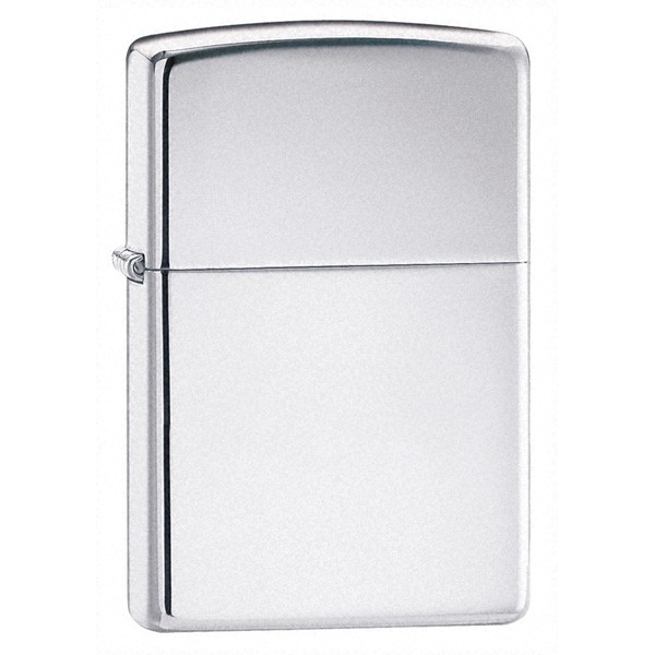 Zippo Lighter High Polish Chrome Z-250