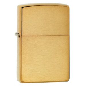 Zippo Lighter børstet messing Z-204B
