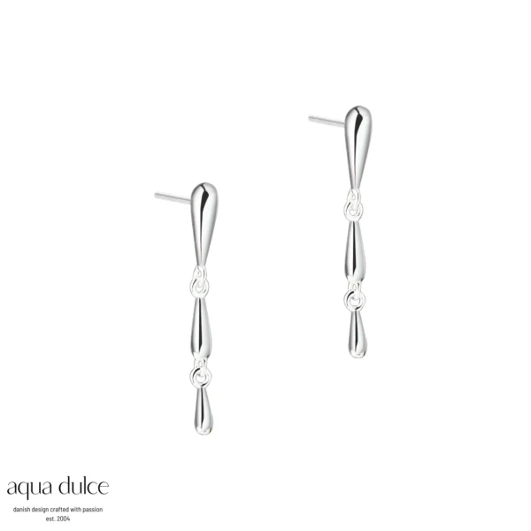 Aqua Dulce SHINY DROP LONG øreringe 6175