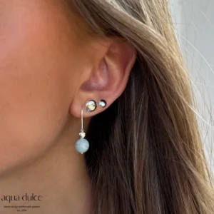 MORGANITE DREAM øreringe sølv - Aqua Dulce