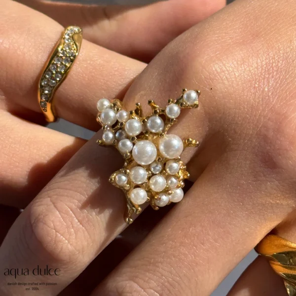 Bay -  LAGOON PERLE RING - Billede 2