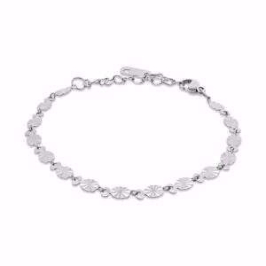 Plissé armbånd i stål - CO88 - 8CB-91367