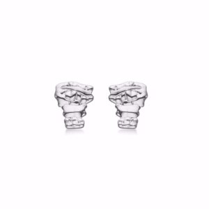 Sophia rustikke sølv øreringe - 2065/1