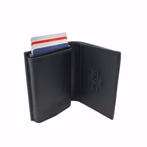 kortholder i sort læder