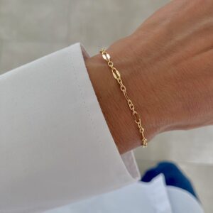 Dora armbånd i forgyldt sølv - Seville Jewelry 81045/F