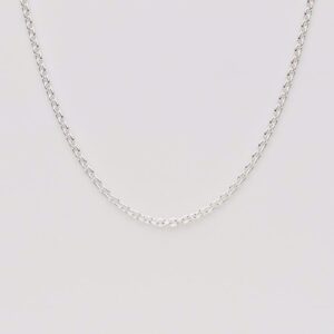 Rund anker kæde 0,5mm sølv - Guld & Sølv Design 8512