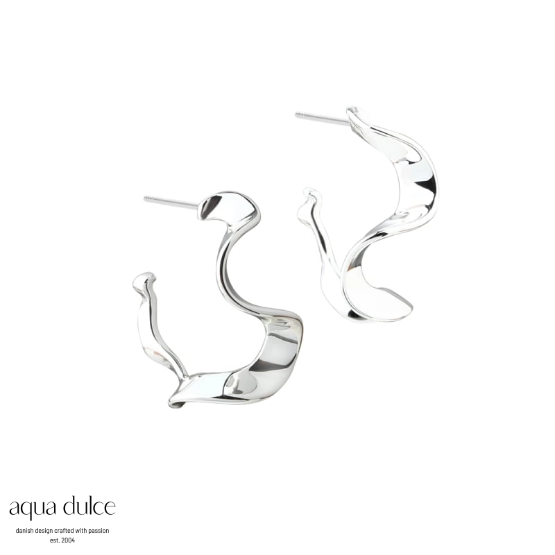 Slim Rhumba Medium sølv 25mm - Aqua Dulce 6579