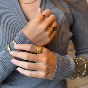 Heart Ring - Bay By Aqua Dulce