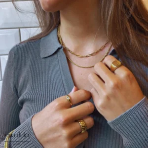 Double Up halskæde - Bay By Aqua Dulce