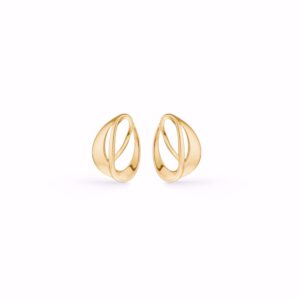 Øreringe 8kt guld - Guld & Sølv Design