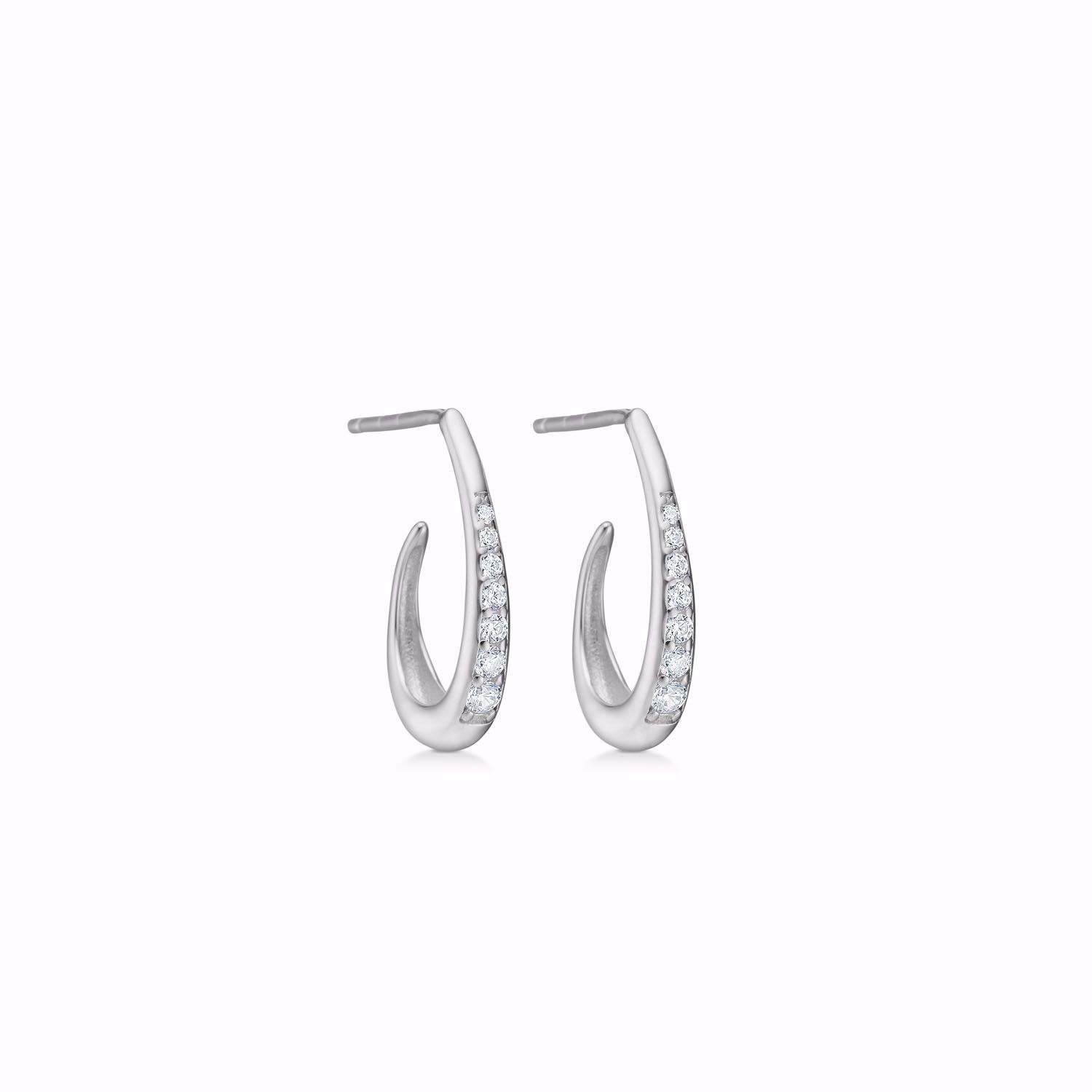 Seville Jewelry - Esme small øreringe i sølv