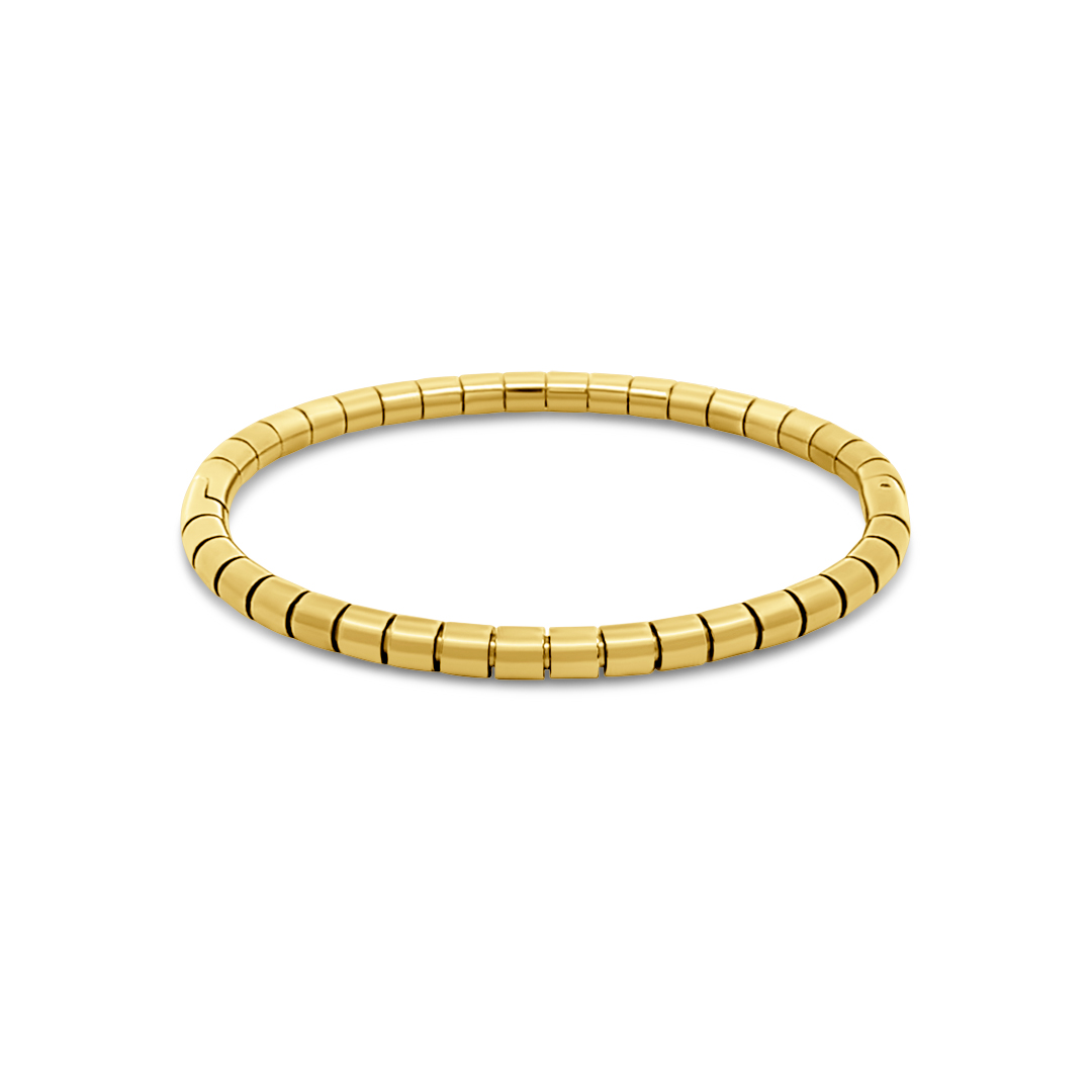 Armring guldfarvet stål - 8cb-91380
