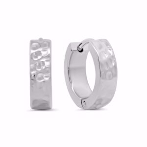 Hamrede hoops i rustfrit stål, 10 mm.