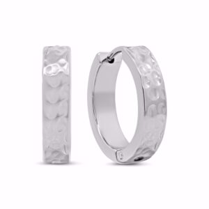 Hamrede hoops i rustfrit stål, 14 mm.