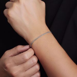 Panser armbånd i rustfrit stål – 3 mm – 19/20,5 cm
