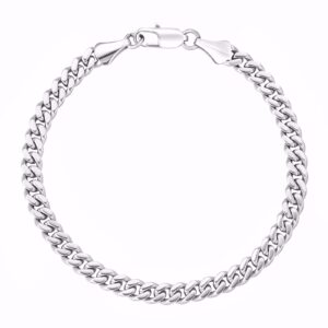 Panser armbånd i rustfrit stål, 5 mm bred.