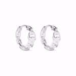 Bismark creoler i 925 sterling sølv 15 mm fra Guld & Sølv Design