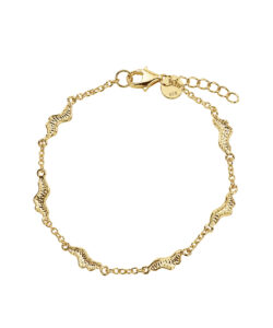 Tari armbånd i forgyldt 925 sterling sølv fra Aqua Dulce
