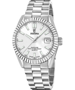 Festina herreur F20084/A i stål med sølvfarvet skive