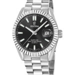 Festina herreur F20084/D i stål med sort skive